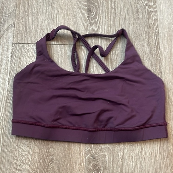 lululemon athletica Purple Sports Bra size 8 - Picture 3 of 3
